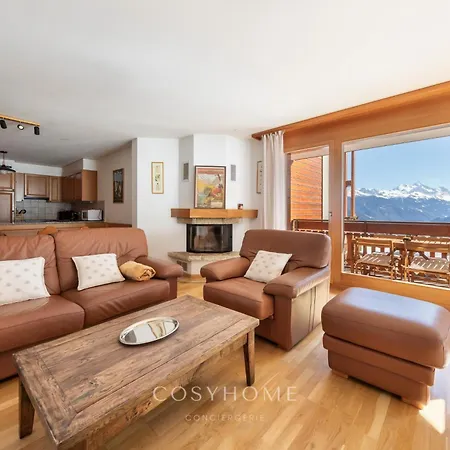 Apartamento La Maison Lou L Ski-out L Parking L 6 Personnes Crans-Montana