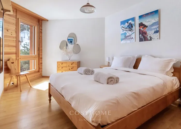 La Maison Lou L In-out L Parking L By Cosyhome Appartement Crans-Montana